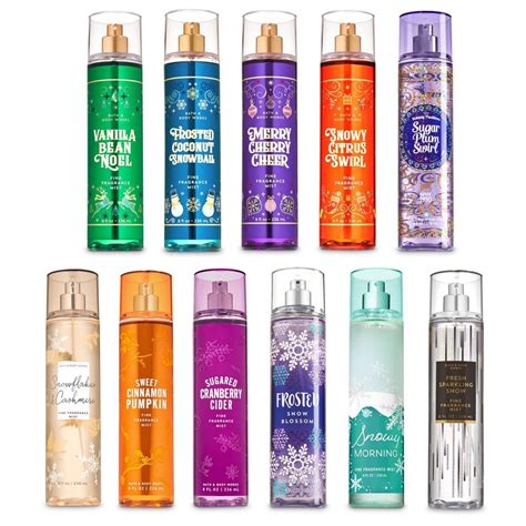 bath and body works scents